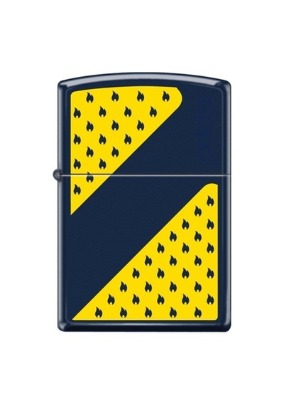 Zippo Yellow And Navy Design Çakmak