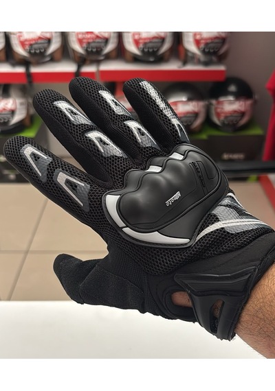 Mj Moto Mj M05 Universal Yüksek Korumalı Dokunmatik Özellikli Kaydırmaz Eldiven Siyah