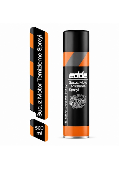 Edde Araba Araç Oto Susuz Motor Temizleyici Sprey 500 Ml Oto Bakım Ürünleri Oto Detailing