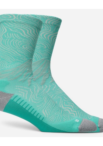 Asics Fujıtraıl Graphıc Crew Sock Yeşil Koşu Çorabı 3013b327-300