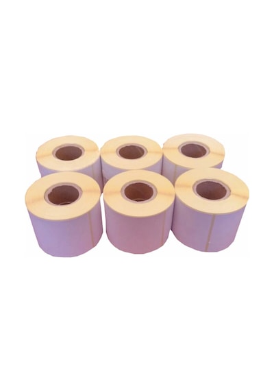 A1 Etiket 35X77 Termal Barkod Etiketi 6 Rulo 6.000 Adet