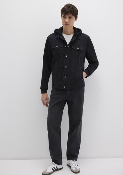 Mavi - Lenny 90lar Rinse Antrasit Jean Ceket 0112735-90769 Antrasit
