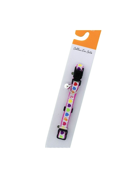 Luxury Paws Kedi Boyun Tasması Desenli Kalpli 10mm-30CM