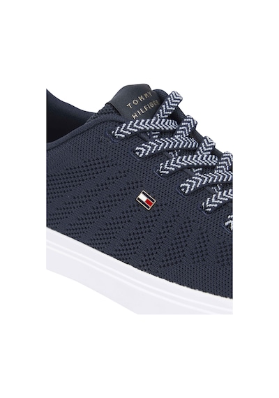 Tommy Hilfiger Kadın Marka Logolu Günlük Kullanıma Uygun Mavi Sneaker Fw0fw09289 Dw6