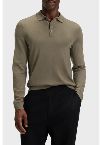 Boss Erkek Polo Yaka Kazak 50476357 245 Haki Haki