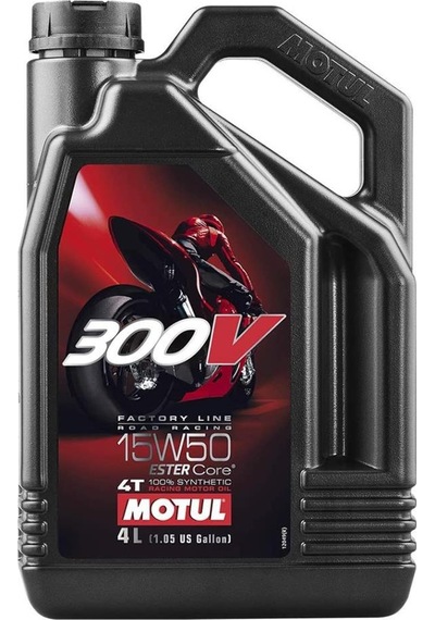 Motul 300V Fl 15W-50 4 Zamanlı Motosiklet Motor Yağı 4T 4 L