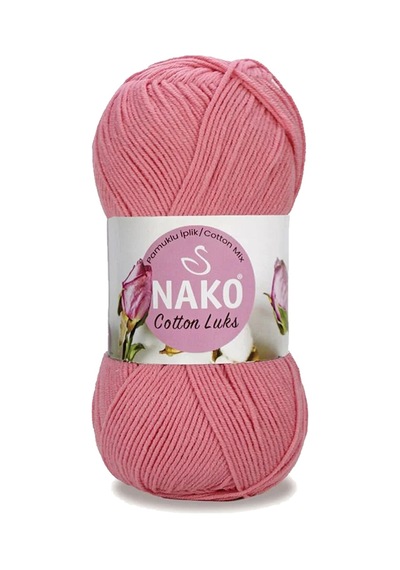 5 Adet Cotton Lüks Yelek Tunik Kazak Bluz Hırka İpi Yünü Gül Pembe 97551
