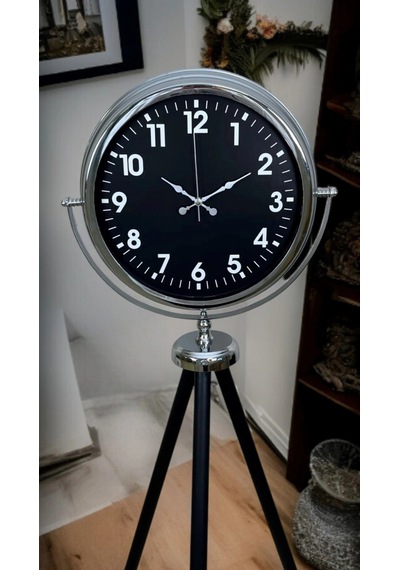 Prime Krom Tripod Ayaklı Saat Çok Renkli