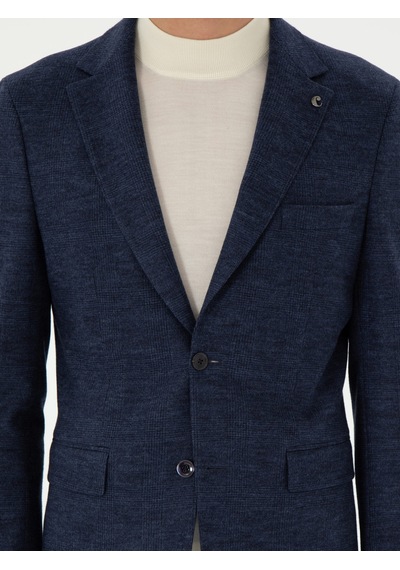 Cacharel Lacivert Slim Fit Takım Elbise