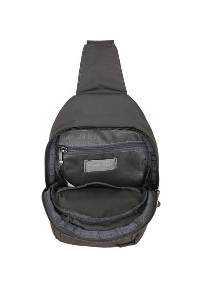 Smart Unisex Body Bag Tasarım Vücut Sırt Ve Göğüs Çantası Ayarlanabilir Askılı Gri GRİ