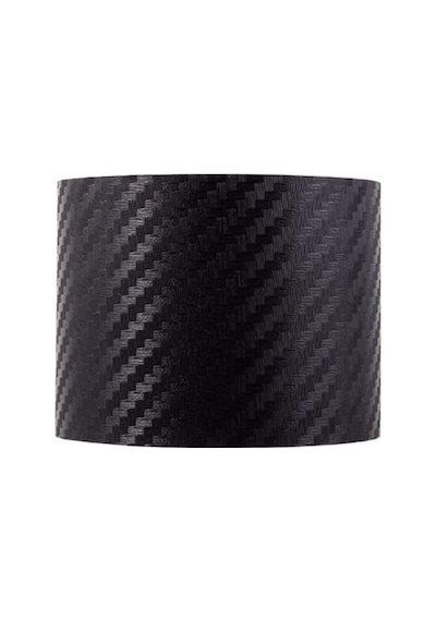 Siyah Karbon Kaplama Şerit Çıta Kaplama Folyosu 6 Cm X 5 Metre