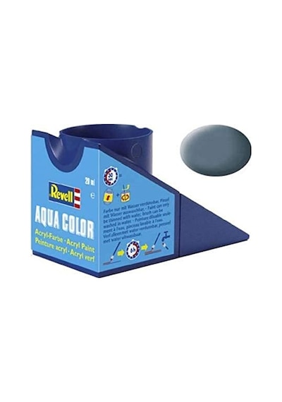 - Su Bazlı Maket Boyası Grimsi Mavi Mat 18 Ml 36179 0,15 L