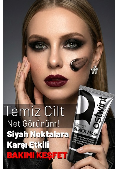 Ostwint Professional Peel-Of Soyulabilir Siyah Maske 150 ML