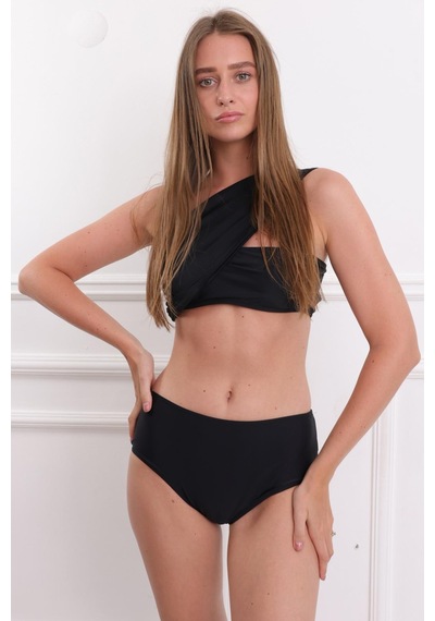 One Luxury Nera Bikini - Siyah Siyah