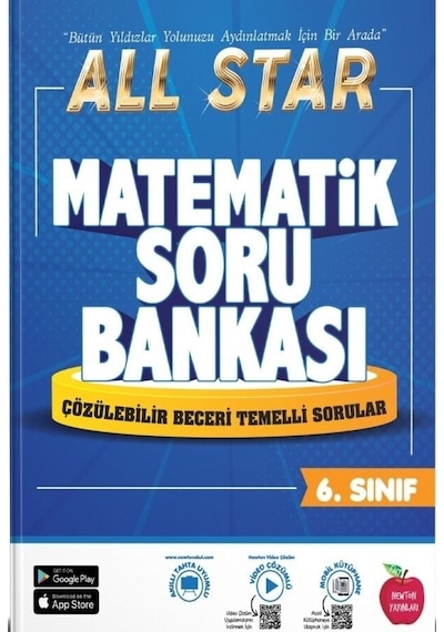 Newton 6.sınıf All Star Güncel Matematik Soru Bankası- Ntny