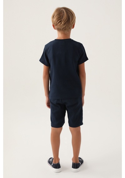 U.S. Polo Assn. Lisanslı Buttoned Lacivert Erkek Çocuk Bermuda Takım 5274-43110 Lacivert U.S. Polo Assn. Lisanslı Buttoned Lacivert Erkek Çocuk Bermuda Takım 5274-43110 Lacivert
