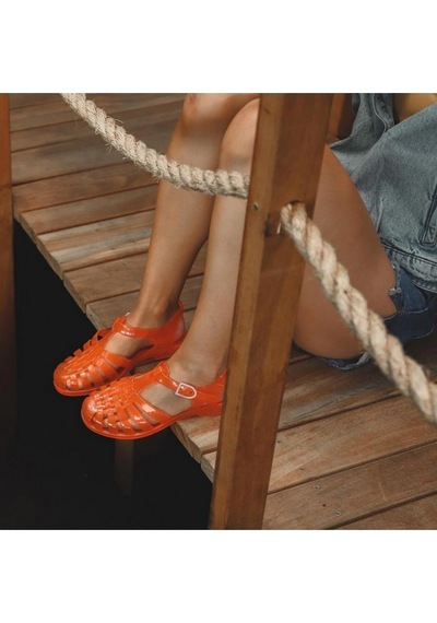 Sun Çocuk Sandalet Flamme - Turuncu-6110 Flamme - Turuncu