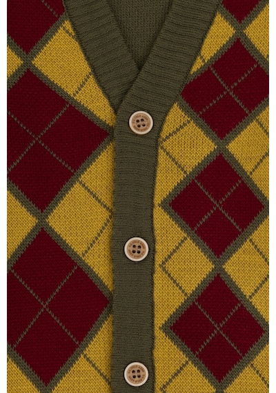 U.s. Polo Assn. Erkek Çocuk Haki Hırka Triko 50315636-vr027 Hakı