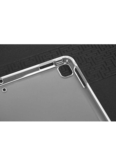 Apple Uyumlu iPad 10.2 2021 (9.Nesil) Kalem Bölmeli Tablet Silikon (548232333)