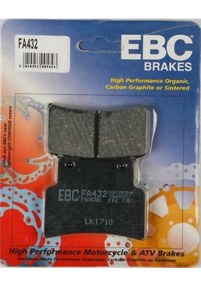 Yamaha Mt-125 Ebc Organik Ön Fren Balata