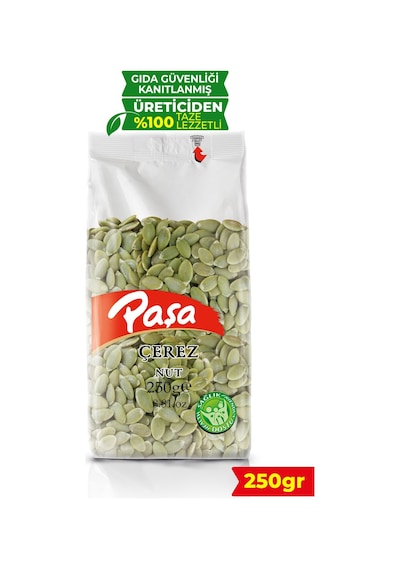 Paşa Kuruyemiş Çiğ İç Kabak Çekirdeği 250 G