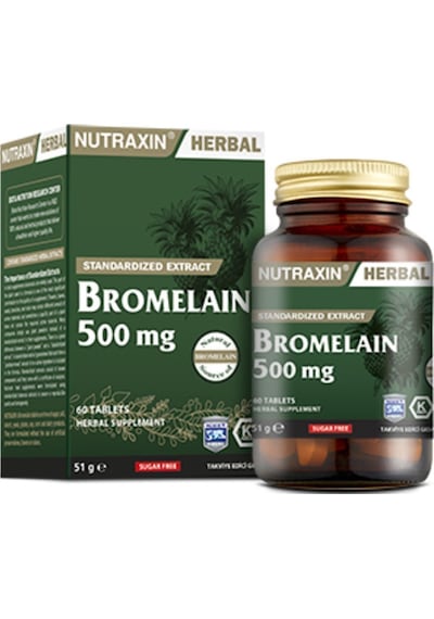 Bromelain 500 Mg 60 Tablet