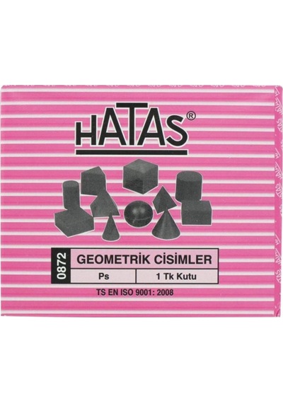 Geometrik Cisimler Kutulu Çok Renkli