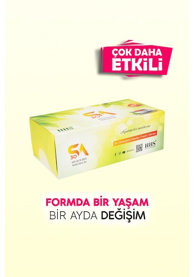 Hhs Sa 30 Days Bitkisel Sa30  Çayı 30 x 4 G