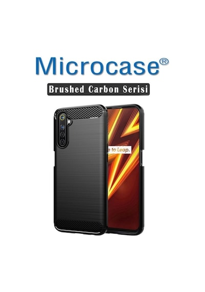 Microcase Realme 6 Pro Brushed Carbon Kilif 438851138 Microcase Realme 6 Pro Brushed Carbon Kilif 438851138