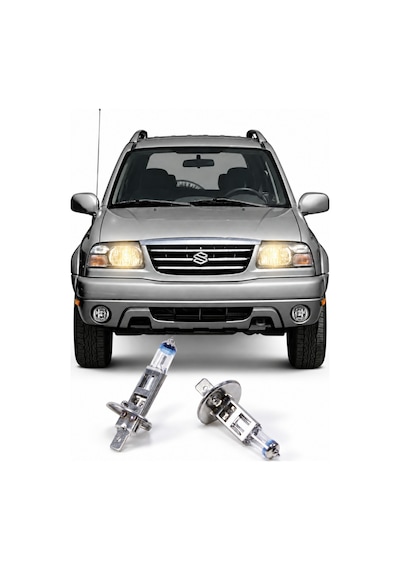 Suzukı Grand Vıtara 1998-2004 Halojen Sarı Kısa Far Yedek Ampulü H1 Xtreme Vısıon %150 Xv 2 Adet