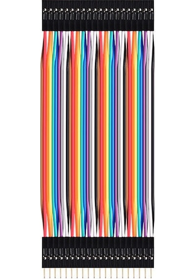 Robizstore-10Cm 40 Pin Dişi Erkek Dupont Kablo Breadboard Jumper Ayrılabilir