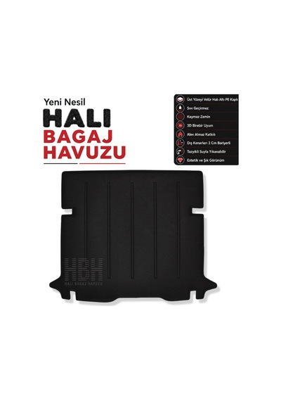 Renault Express Halı Bagaj Havuzu 2021 Sonrası
