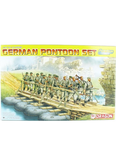 Dragon 6532 1/35 Ölçek, Alman Duba Seti Ve Figürleri Plastik Model Kiti-55632