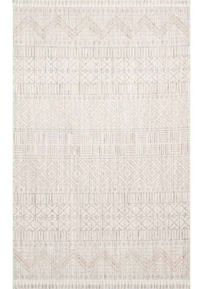 Hoom Rugs Mikanos Czy 02 Grey Beige Hav Vermez Yıkanabilir Modern Halı Gri - Bej