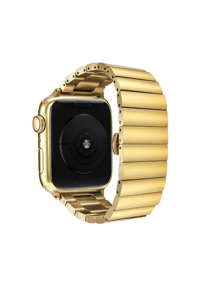 Watch Ultra 49mm Kordon Uyumlu Krd-41 Metal Strap Kayış Cppl- Gümüş