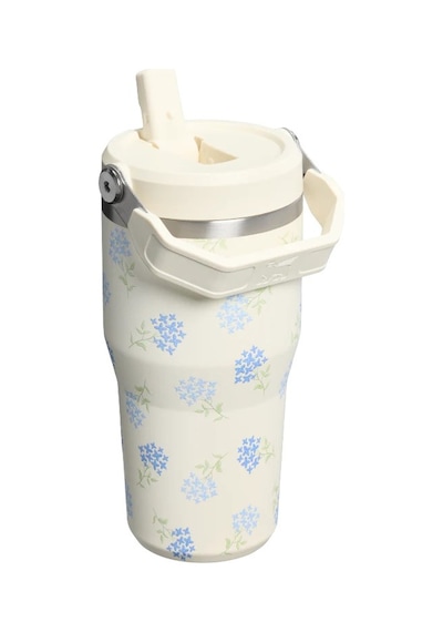 Stanley The Iceflow Flip Straw 2.0 Tumbler 0.59 L Antique Florets Krem