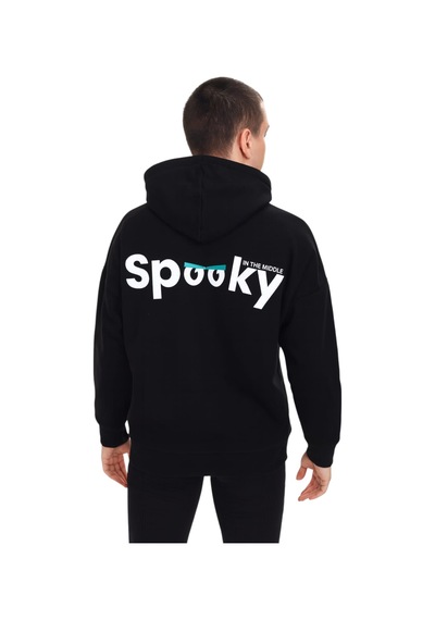 İrem Çocuk Giyim Erkek Çocuk Önü Arkası Spooky Yazı Desenli Kapüşonlu Siyah Renk Sweatshirt Siyah İrem Çocuk Giyim Erkek Çocuk Önü Arkası Spooky Yazı Desenli Kapüşonlu Siyah Renk Sweatshirt Siyah