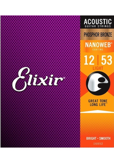 Elixir 012-053 Fosfor Bronz Akustik Gitar Teli 16052