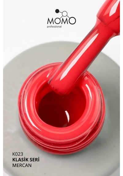 Momo Professional Kalıcı Oje K023 Mercan 14 Ml