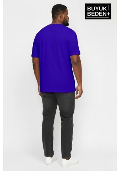 Superlife Erkek Büyük Beden Willamsburg Brooklyn Baskılı 3xl-6xl Bisiklet Yaka Tshırt Spr26bts510-16 Saks Mavi Superlife Erkek Büyük Beden Willamsburg Brooklyn Baskılı 3xl-6xl Bisiklet Yaka Tshırt Spr26bts510-16 Saks Mavi