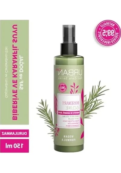 Organik Biberiye & Karanfil Suyu Saç Bakım Spreyi 150 Ml