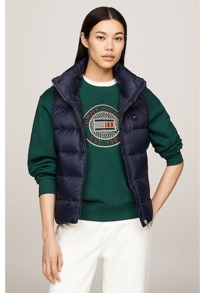 Tommy Hilfiger Kadın Şişme Yelek Lacivert