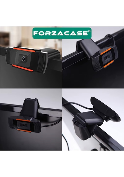 720p Mikrofonlu Görüntülü Web Kamerası Webcam - Fc1019