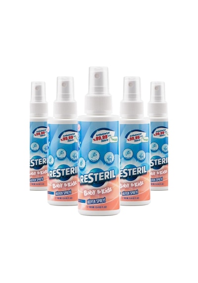 Resteril Alkolsüz Bebek Çocuk Alanı Dezenfektan Hijyen Spreyi 500 ML