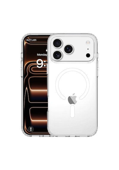 Buff Apple iPhone Uyumlu 18 Pro Max/17 Pro Max Magsafe Air Hybrid Kılıf Şeffaf