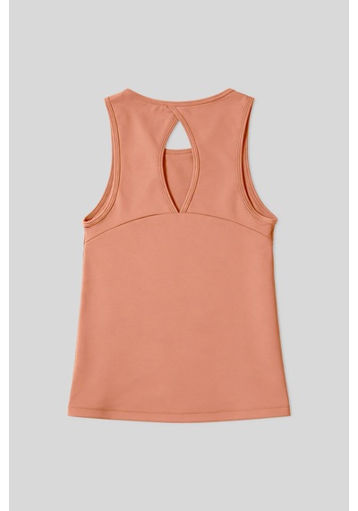Tommy Life Mercan Standart Fit Çapraz Sırt Detaylı Kadın Spor Atlet - 97296