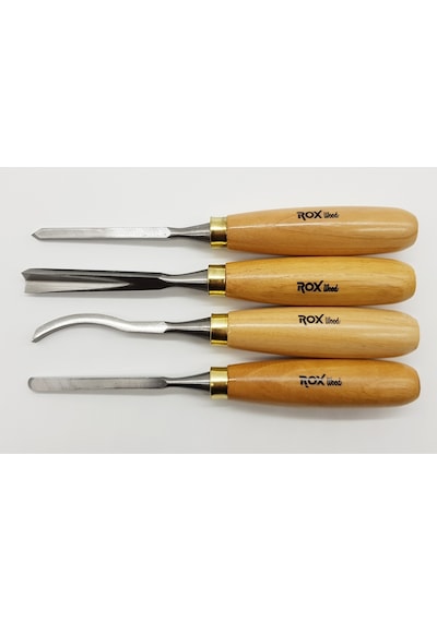 Rox Wood Ahşap Oyma Iskarpela Seti 12   Parça