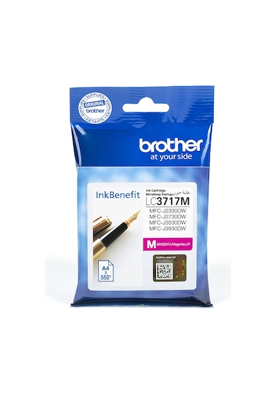 Brother Lc3717M Kırmızı Mürekkep Kartuş 550 Sayfa