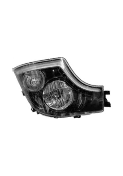 Far Sağ Mercedes Actros Mp4 Euro 6 Siyah Çerçeveli Manuel Led Drl Ayfar 505877