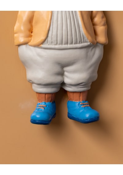 Madame Coco Paddington Bear Magnet - Somon/mavi - 4x8 Cm 8684427186992 Çok Renkli